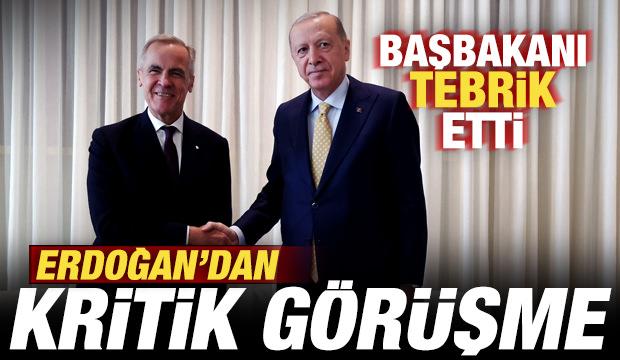 Cumhurbaşkanı Erdoğan'dan kritik görüşme! Başbakanı tebrik etti