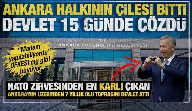 Devlet el attı CHP'li Ankara'da yedi yıllık atıllık on beş günde son buldu!