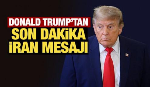 Donald Trump'tan son dakika İran mesajı: Doha'yı işaret etti