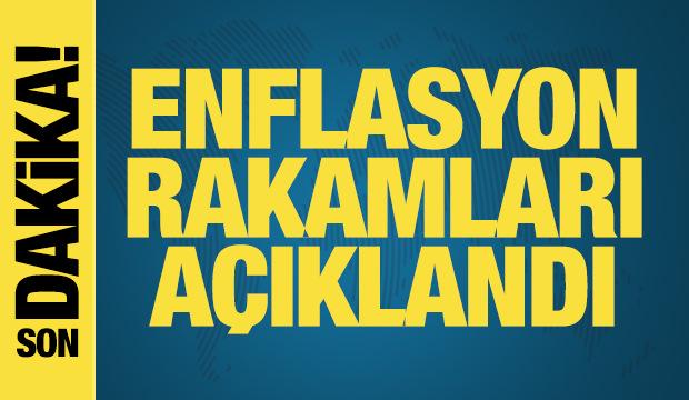 Enflasyon rakamları açıklandı.