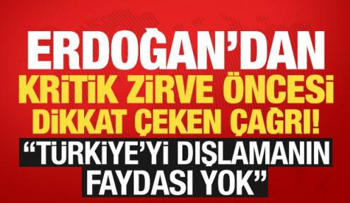 Erdoğan'dan kritik zirve öncesi NATO mesajı! 'Tarihi bir dönemeç'