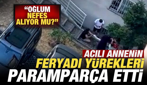Kağıthane&rsquo;de 9. kattan d&uuml;şen 1,5 yaşındaki Doruk hayatını kaybetti