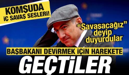 Komşu ülkede iç savaş sesleri! Başbakanı devirmek için harekete geçtiler! 