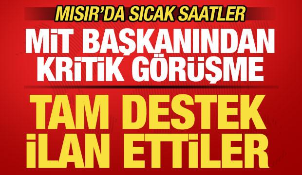 Mısır'da sıcak saatler! MİT Başkanı Kalın'dan kritik görüşme! Hamas desteğini ilan etti
