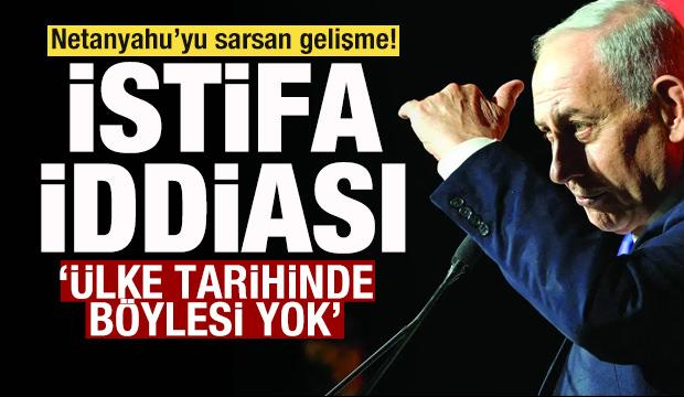 Netanyahu'yu şoke eden karar! &Uuml;lke tarihinde b&ouml;ylesi yok! İstifa iddiası