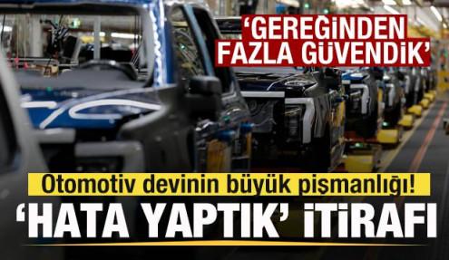 Otomotiv devinin büyük pişmanlığı! 'Hata yaptık' itirafı: Gereğinden fazla güvendik