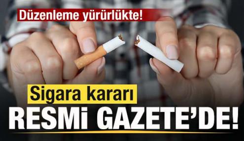 Sigara içenler için yeni karar! Resmi Gazete'de yayımlandı: Artık devlet karşılayacak