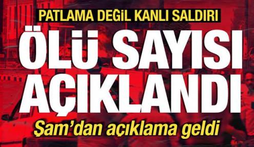 Suriye'de kanlı saldırı! Şam'dan son dakika açıklama geldi! Ölü sayısı açıklandı