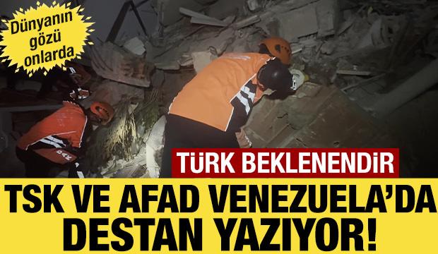 TSK ve AFAD, Venezuela&rsquo;da arama kurtarma &ccedil;alışmalarına devam ediyor