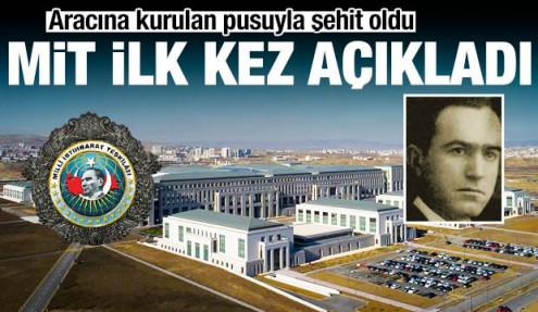 MİT ilk kez paylaştı: Aracına kurulan pusuyla şehit oldu