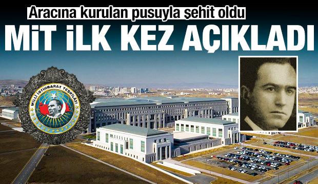MİT ilk kez paylaştı: Aracına kurulan pusuyla şehit oldu