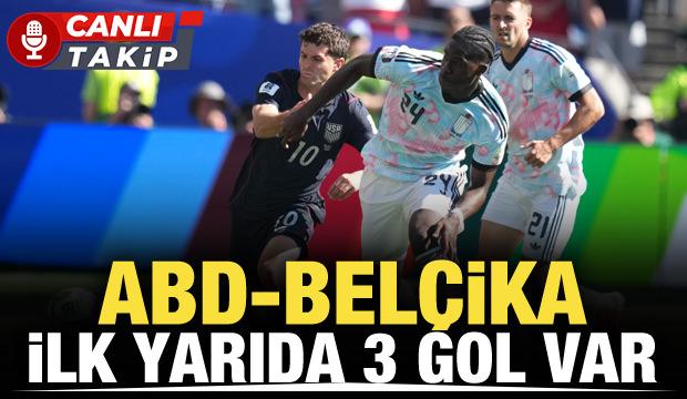 ABD-Belçika! CANLI