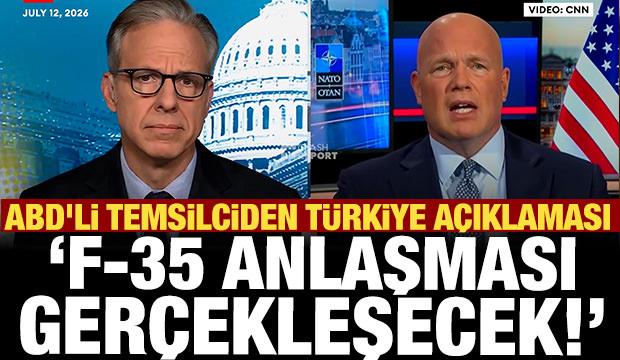 ABD'li temsilciden Türkiye açıklaması: F-35 anlaşması gerçekleşecek!