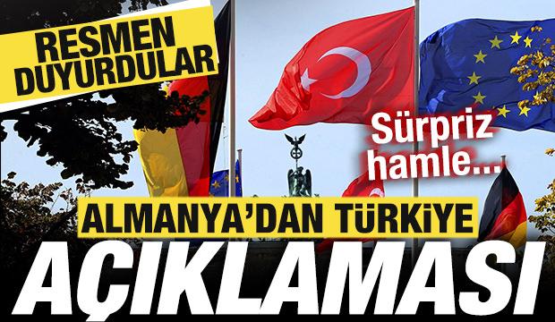 Almanya'dan son dakika Türkiye duyurusu! Resmen duyurdular! Sürpriz hamle...