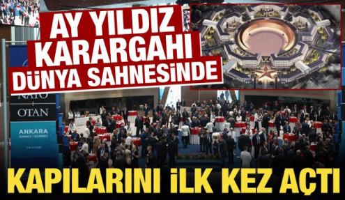 Ay Yıldız Karargahı ilk kez kapılarını NATO'ya açtı!