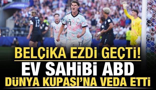 Belçika ezdi geçti! ABD, Dünya Kupası'na veda etti
