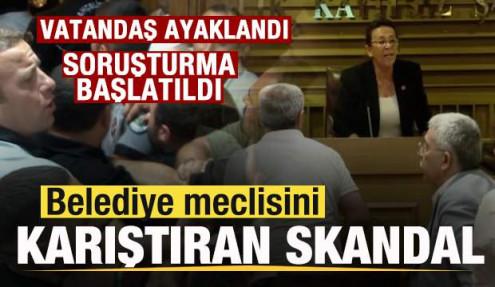 Belediye meclisini karıştıran skandal! Soruşturma başlatıldı!