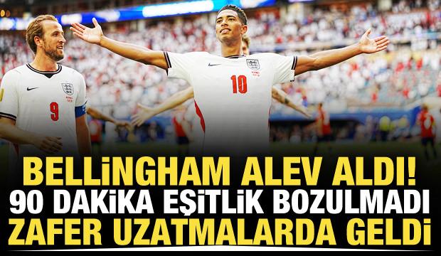 Bellingham alev aldı! İngiltere uzatmalarda zafere koştu