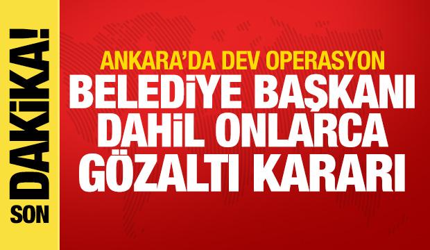 Çankaya Belediyesi'ne operasyon: Belediye Başkanı dahil çok sayıda gözaltı