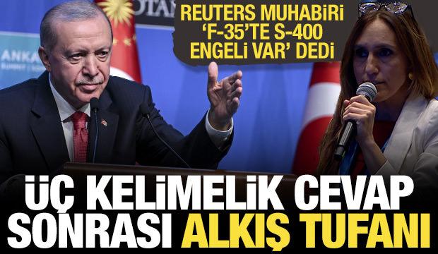 Cumhurbaşkanı Erdoğan'dan S-400 sorusuna cevap: Bizi izlemeye devam edin