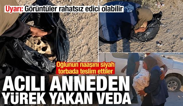 insanlığın y&uuml;z karası vahşet! Gazzeli annenin en zor anları y&uuml;kreleri yaktı