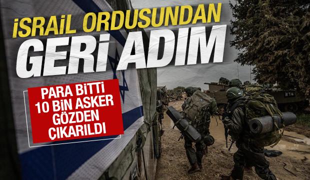 İsrail'i sarsan rapor: Kasada para kalmadı, 10 bin asker gözden çıkarıldı