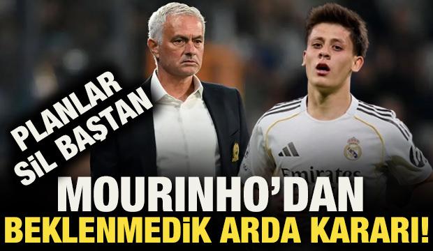 Jose Mourinho'dan Arda G&uuml;ler hakkında beklenmedik karar! Planlar sil baştan
