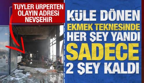 Küle dönen ekmek teknesinde her şey yandı sadece 2 şey hariç: Tüyler ürperten olay