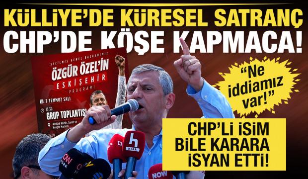 K&uuml;lliye'de k&uuml;resel satran&ccedil; oynanıyor, CHP'de k&ouml;şe kapmaca! CHP'li Erol da isyan etti