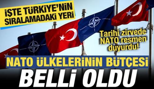 NATO resmen duyurdu! Ülkelerin savunma bütçesi belli oldu! İşte Türkiye'nin ayırdığı bütçe