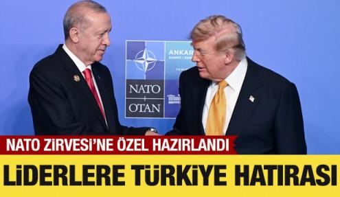 NATO Zirvesi'nde liderlere özel kalemler hediye edildi