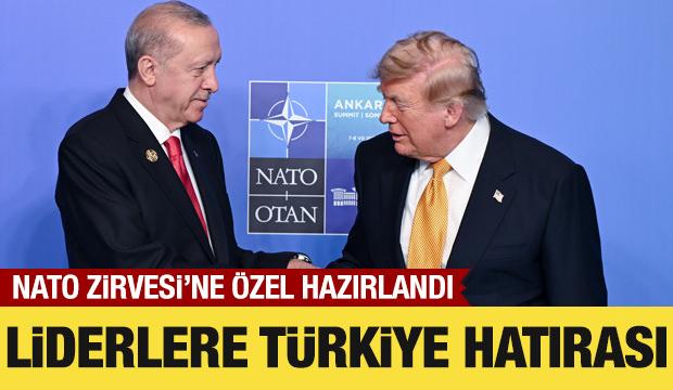 NATO Zirvesi'nde liderlere özel kalemler hediye edildi