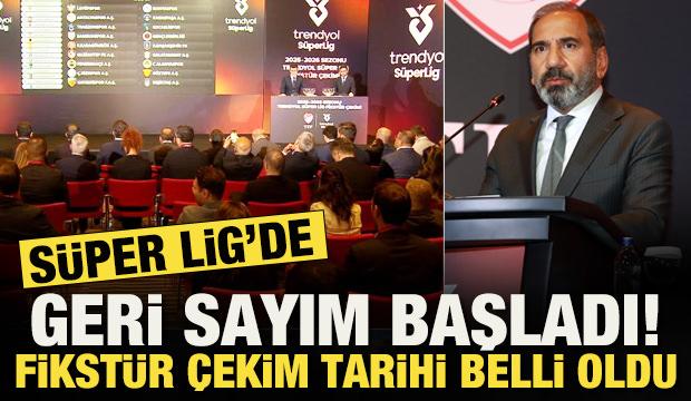 S&uuml;per Lig&rsquo;de geri sayım başladı! Fikst&uuml;r &ccedil;ekim tarihi belli oldu