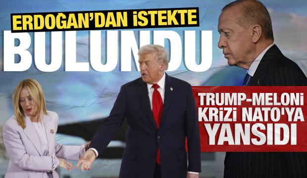 Trump-Meloni krizi Ankara'ya taşındı! Erdoğan'dan özel istekte bulundu