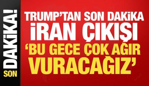 Trump, Zelenski görüşmesinde duyurdu: İran'ı bu gece vuracağız!