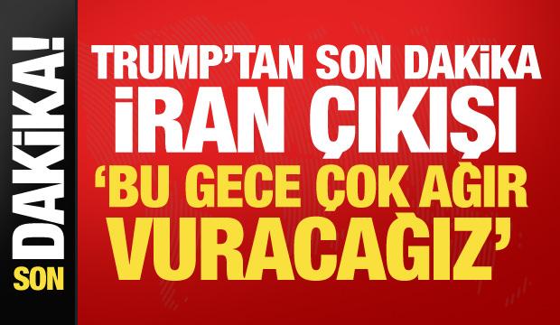 Trump, Zelenski görüşmesinde duyurdu: İran'ı bu gece vuracağız!