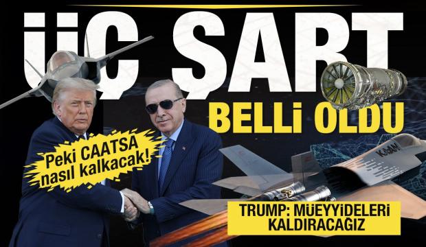 Trump'ın açıkladığı CAATSA yaptırımlarının kalkması için gereken üç şart belli oldu 