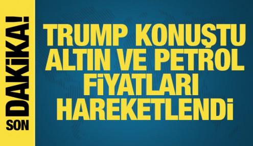 Trump'ın müzakerelerin bittiğini açıkladı: Petrol fırladı, altın sert düştü!
