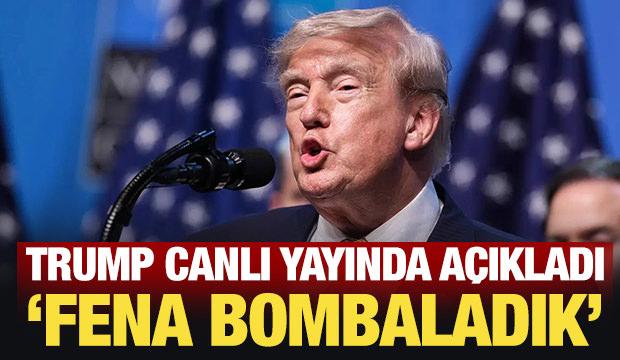 Trump'tan son dakika Hürmüz Boğazı mesajı: Onları fena bombaladık!