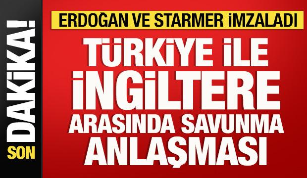 Türkiye ile İngiltere arasında savunma anlaşması