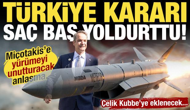 Türkiye kararı Yunanistan'a saç baş yoldurttu! Hazır hale geldi: Çelik Kubbe'ye eklenecek!