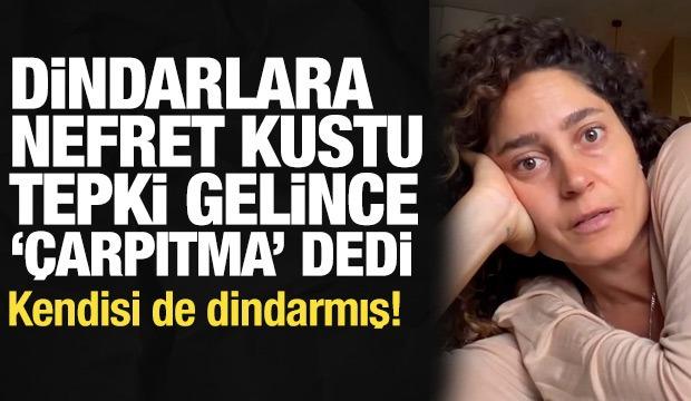 Yasemin Yapanar isimli i&ccedil;erik &uuml;reticisi sosyal medya hesabında dindarlara kin kustu 