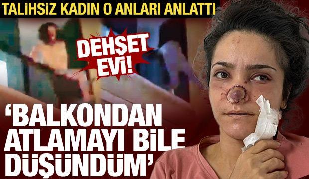  Eşinin burnunu ısırarak koparan koca dehşet sa&ccedil;tı...