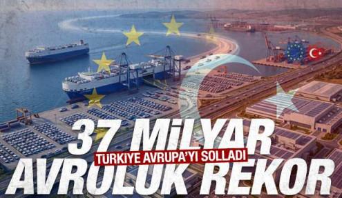 AB ile Türkiye arasında 37 milyar avroluk tarihi otomotiv rekoru
