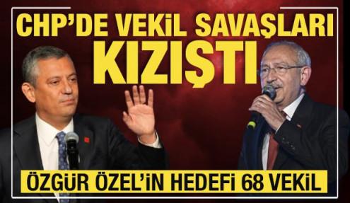 CHP’de vekil savaşları kızıştı! Özgür Özel'in hamlesine Kılıçdaroğlu'ndan karşı hamle