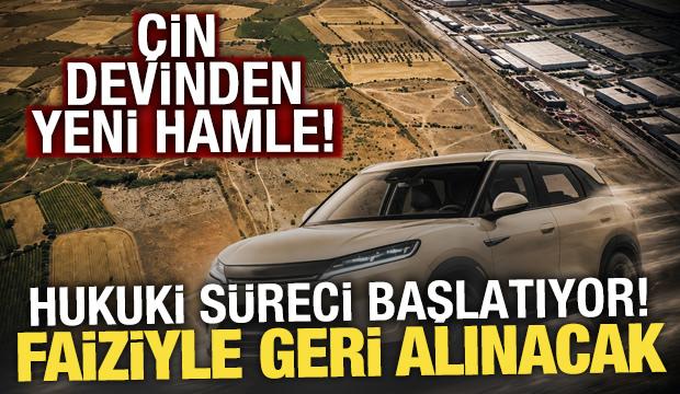 Manisa yatırımından çekilen BYD'ye verilen teşvikler faiziyle geri alınacak