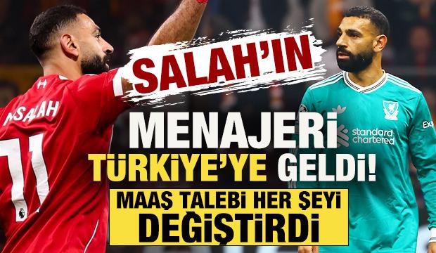 Mohamed Salah'ın menajeri T&uuml;rkiye'ye geldi! Maaş talebi sonrası transferi veto edildi