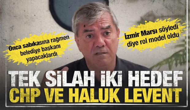 &Ouml;zdil CHP&rsquo;nin maskesini d&uuml;ş&uuml;rd&uuml;: Haluk Levent İzmir Marşı s&ouml;yledi diye rol model oldu!