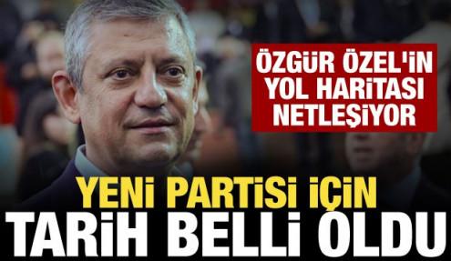 Özgür Özel'in yeni partisi için tarih belli oldu! Yol haritası netleşiyor...