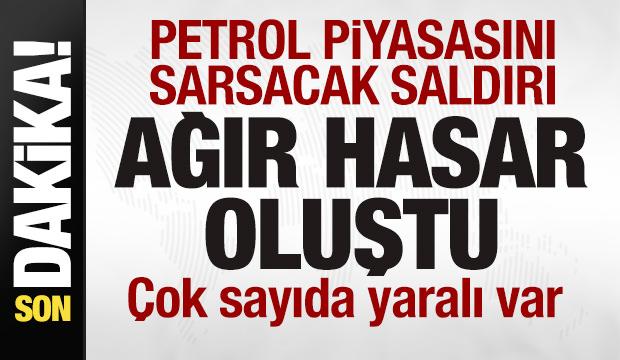 Petrol piyasasını sarsacak saldırı! Ağrı hasar oluştu! Çok sayıda yaralı var